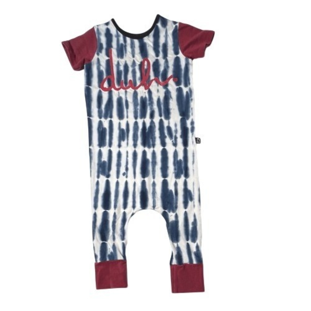RAGS Duh Tie Dye Stretchy Romper Hippie 2T Casual One Piece Colorful Fun